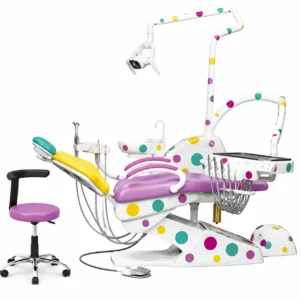 یونیت دندانپزشکی اطفال دنتوس Dentus مدل CHC 3006 شلنگ از بالا